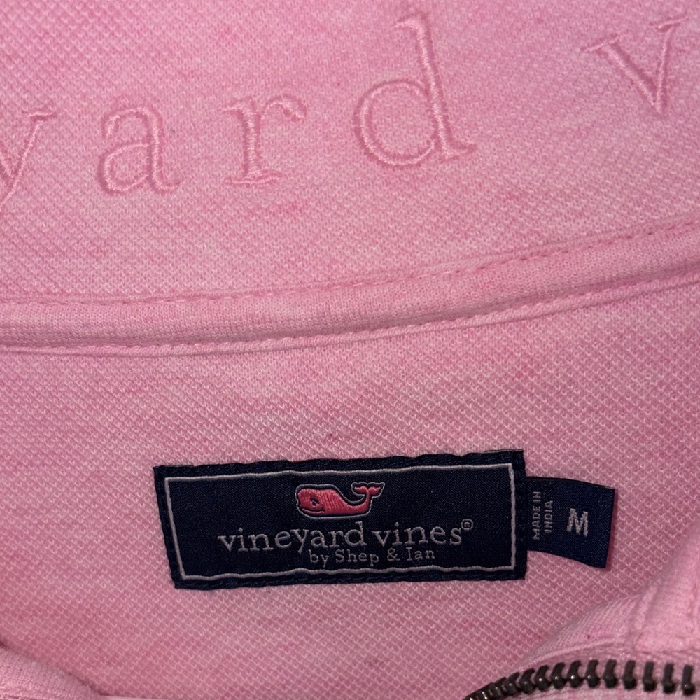 Vineyard Vines Men’s Salt water Quarter Zip, Size Medium - Picture 2 of 6